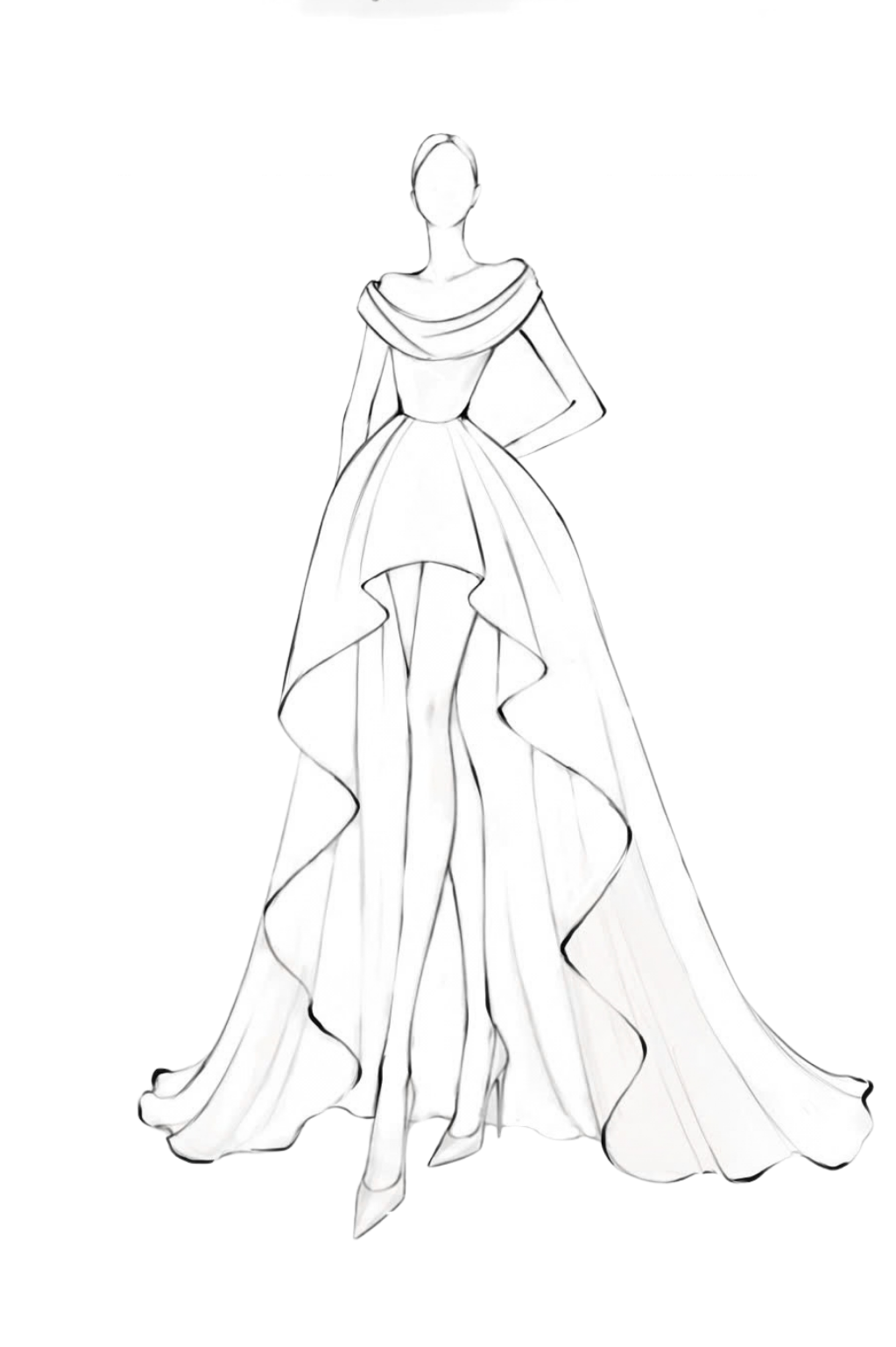 Dáng Mullet — DOLONG Bridal